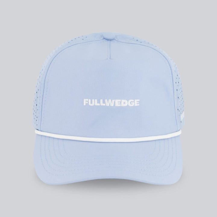 Never Lay Up - Blue Performance Mesh Hat - Full Wedge Golf