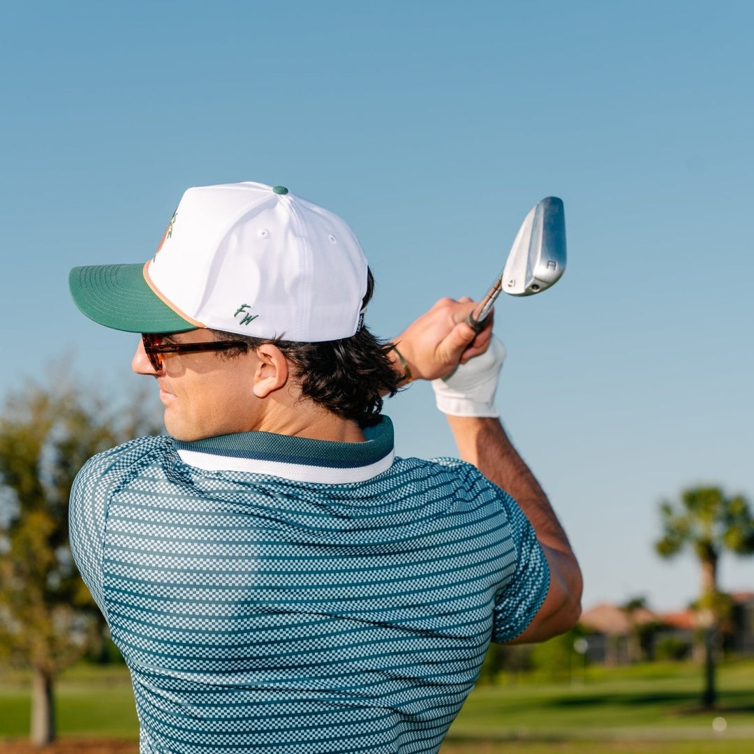 Peach Hat - Full Wedge Golf