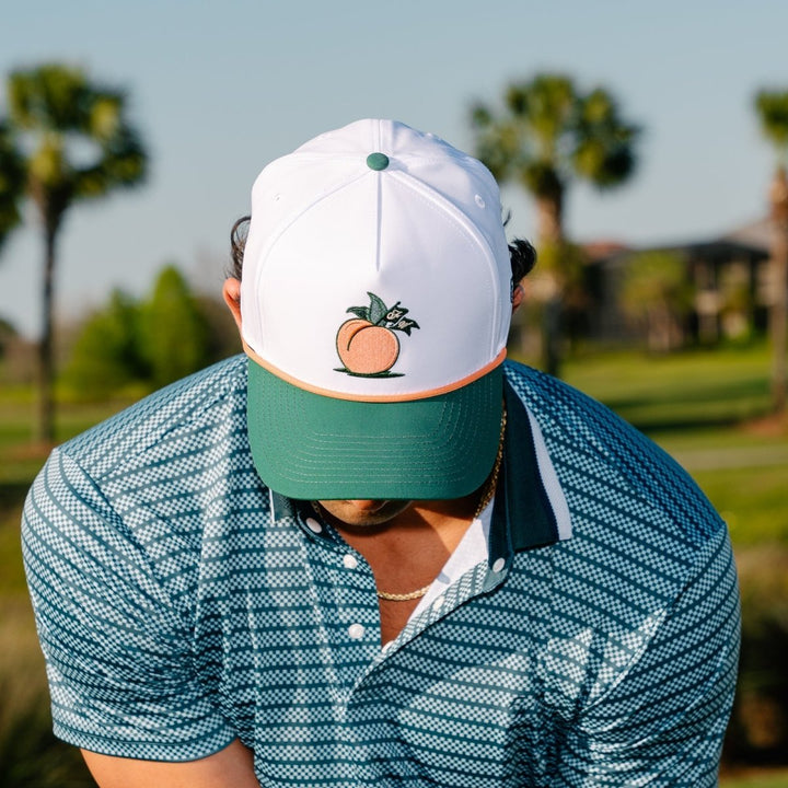 Peach Hat - Full Wedge Golf