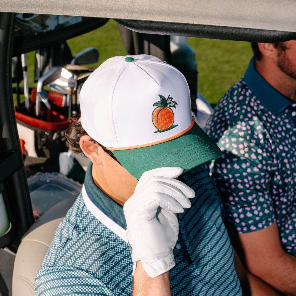 Peach Hat - Full Wedge Golf