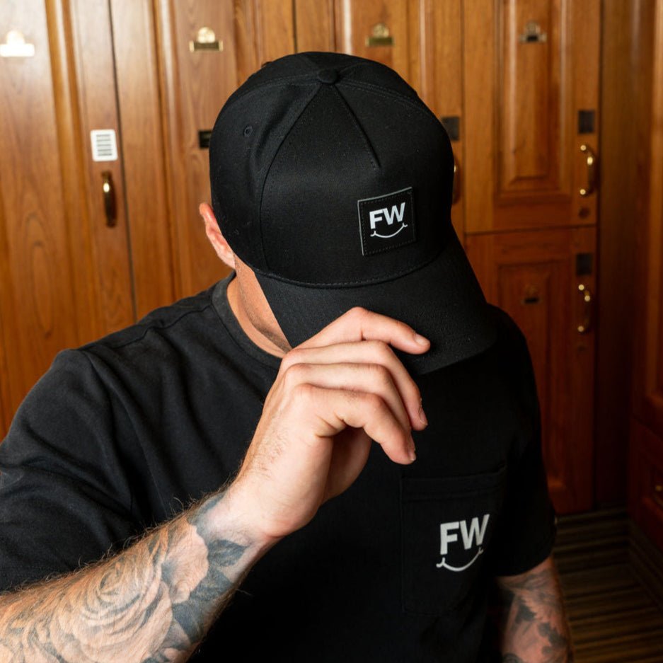 Signature Hat (Black) - Full Wedge Golf