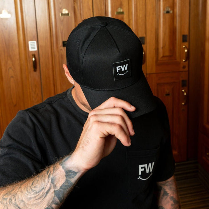Signature Hat (Black) - Full Wedge Golf