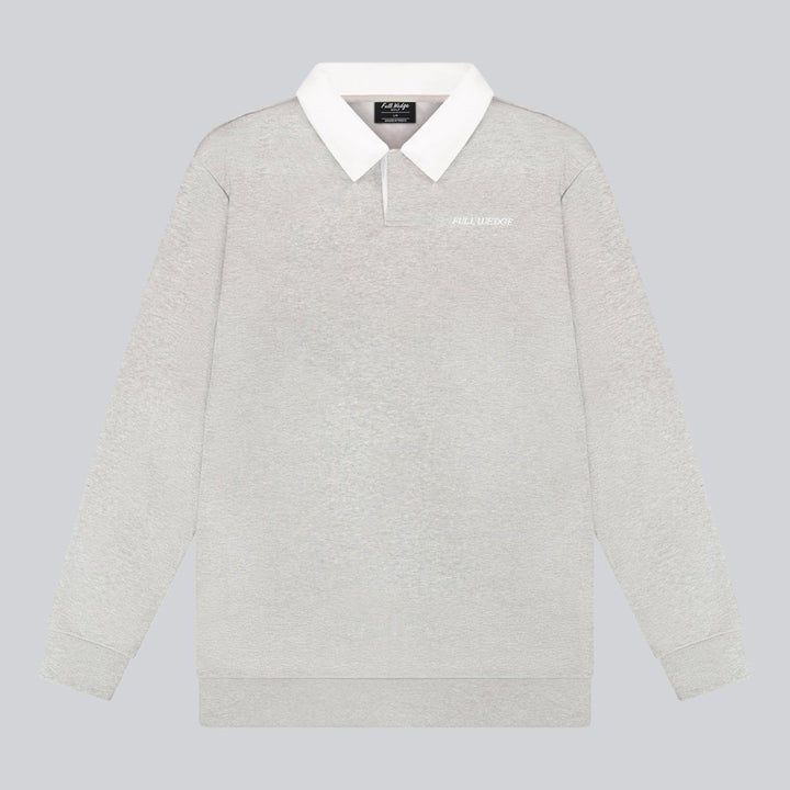 Solid Long Sleeve Polo - Full Wedge Golf 