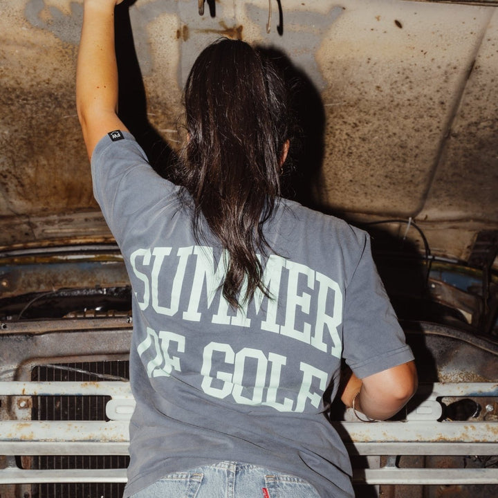 Summer of Golf Tee - Full Wedge Golf