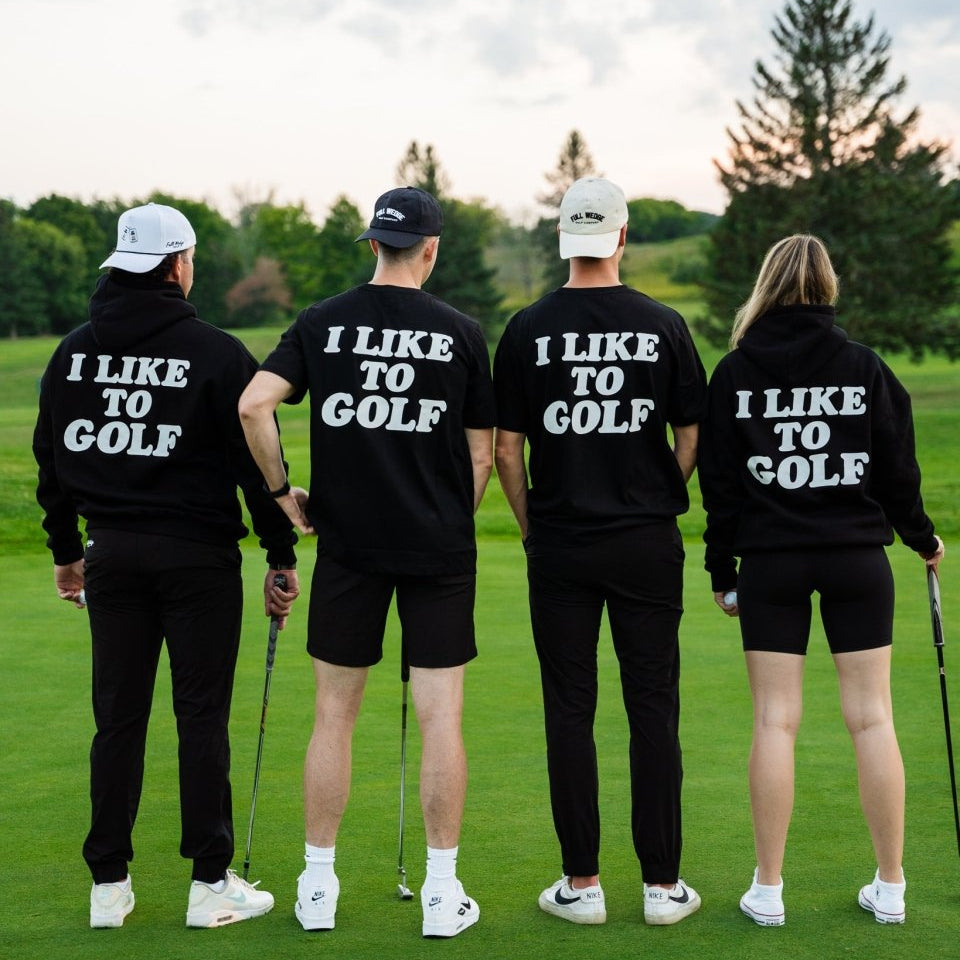 I Like To Golf Hoodie - Full Wedge Golf 