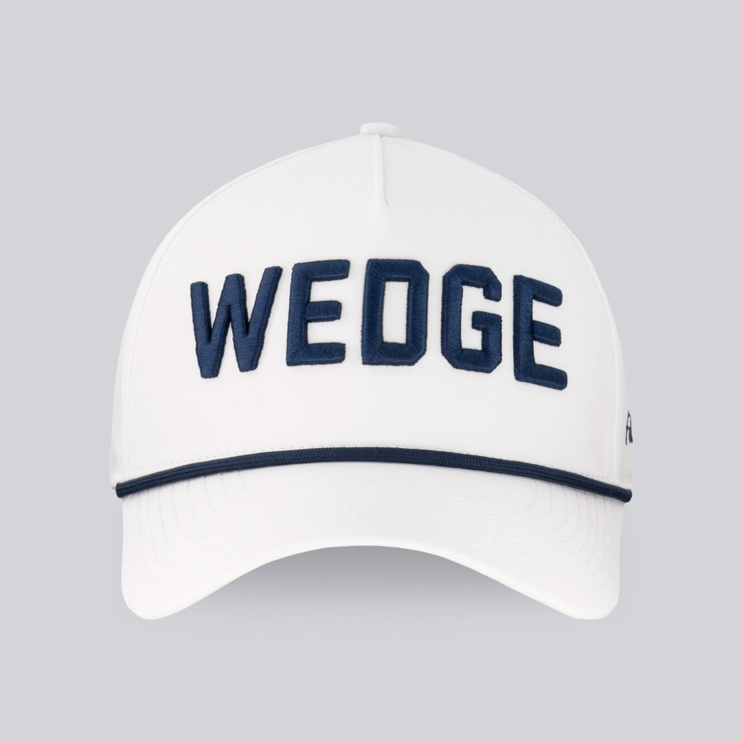 White WEDGE Hat - Full Wedge Golf